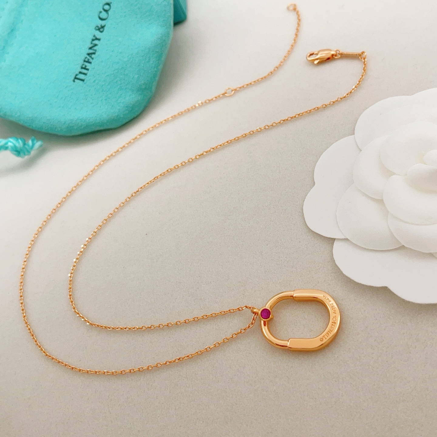 Tiffany & Co. Tiffany*帝芙尼最新款，非常的上镜‼ 设计很特别值得入手 高级手工坊系列