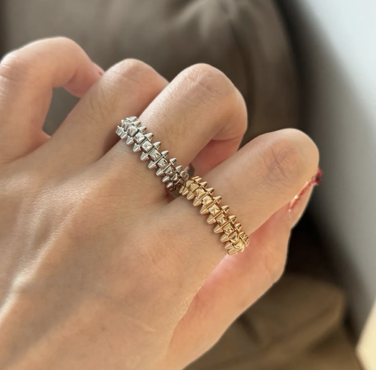 Cartier Cartie*最新款，非常的上镜‼ 设计很特别值得入手 高级手工坊系列