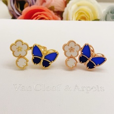 大小尺寸:均码可调大小【VanCleef*ArPel* 梵克雅宝最新款🆕🆕玫瑰金蝴蝶戒指】一致官网黄铜材 大小尺寸:均码可调大小【VanCleef*ArPel* 梵克雅宝最新款🆕🆕玫瑰金蝴蝶戒指】一致官网黄铜材