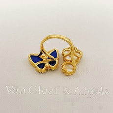 大小尺寸:均码可调大小【VanCleef*ArPel* 梵克雅宝最新款🆕🆕金色蝴蝶戒指】一致官网黄铜材质 大小尺寸:均码可调大小【VanCleef*ArPel* 梵克雅宝最新款🆕🆕金色蝴蝶戒指】一致官网黄铜材质