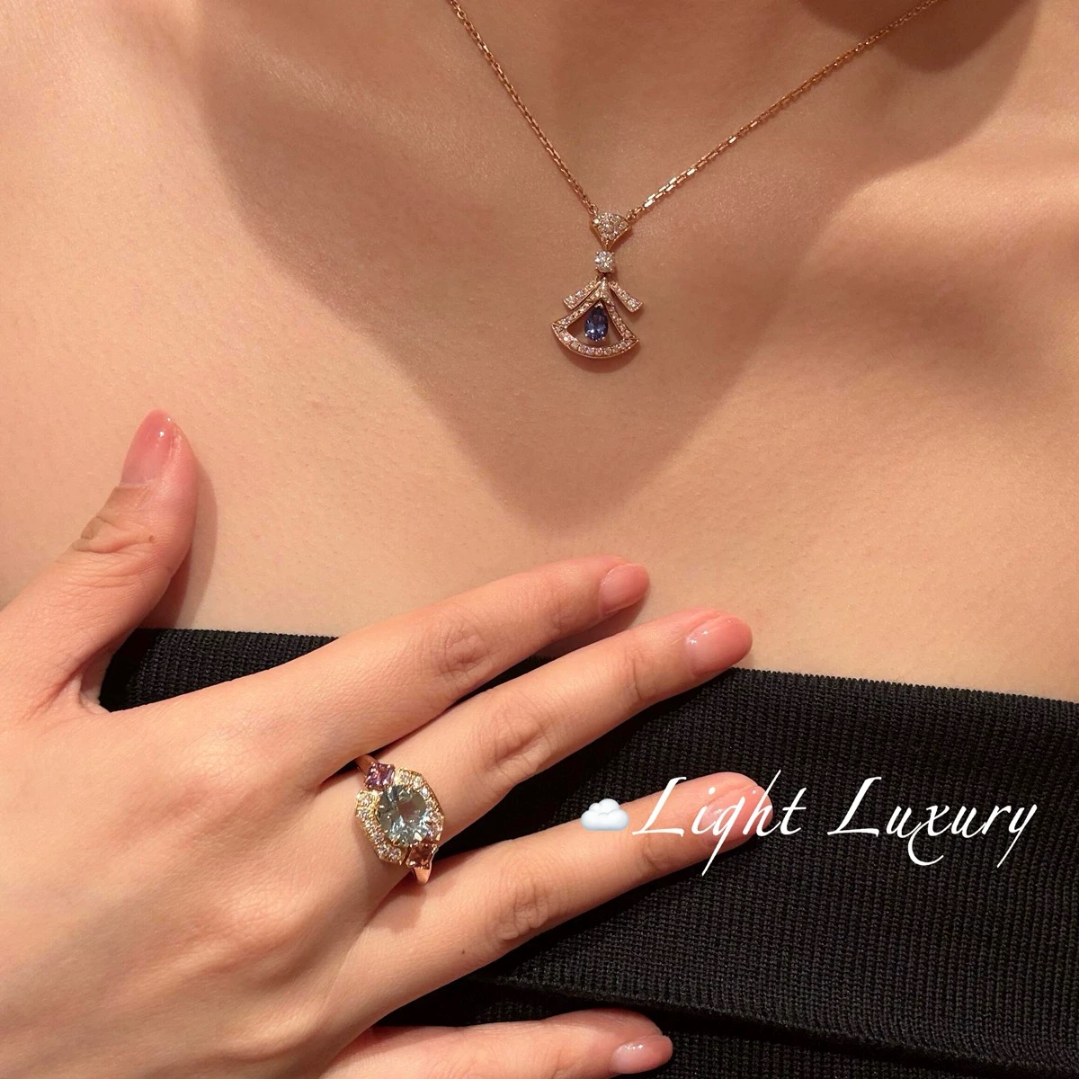 宝格丽 Bvlgari 传世高定珠宝耳环项链戒指首饰 #898DFB2E 8