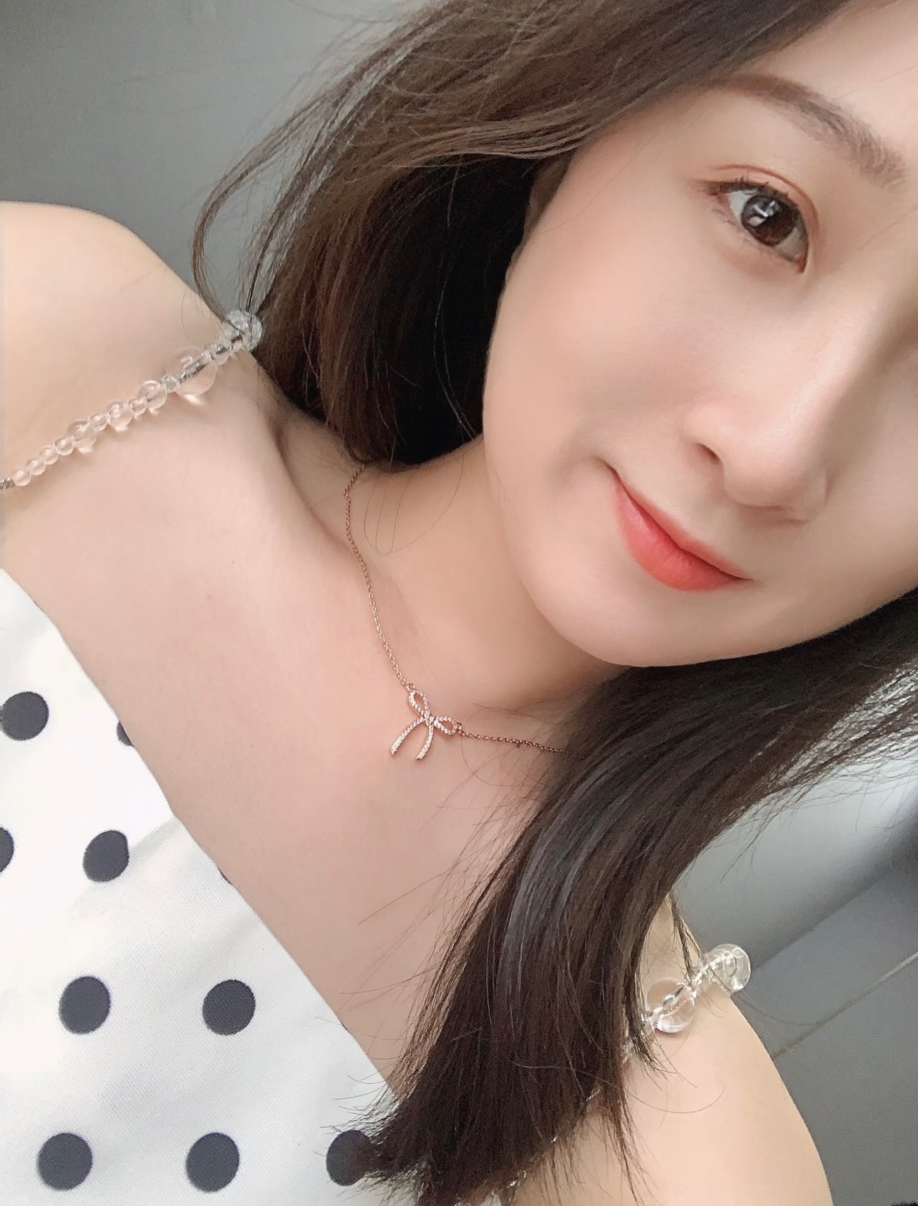 【Tiffany*帝芙尼最新款🆕🆕玫瑰金蝴蝶结项链】一致官网黄铜材质，非常的上镜‼️设计很特别值得入手。