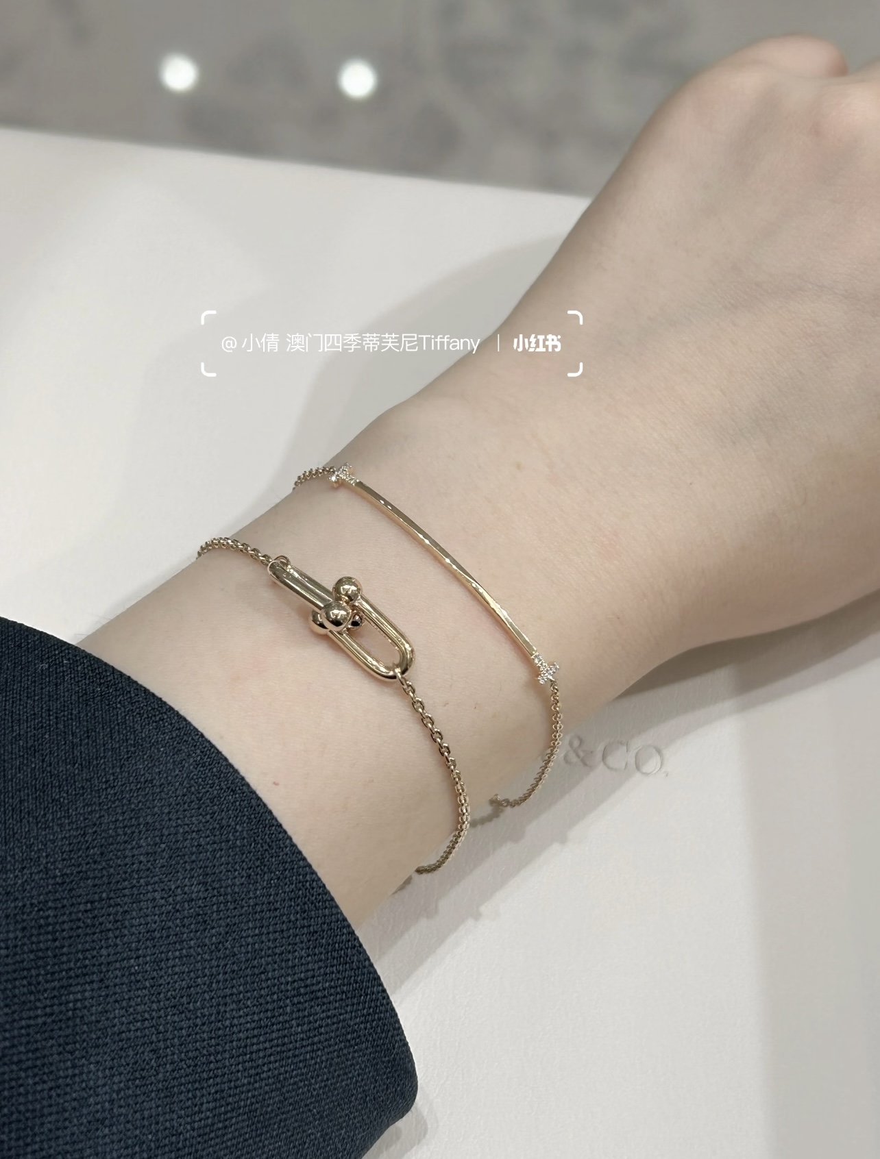 TS060银色TS061金色TS062玫瑰金【Tiffany*帝芙尼最新款🆕🆕三色光面马蹄手链】一致官网 TS060银色TS061金色TS062玫瑰金【Tiffany*帝芙尼最新款🆕🆕三色光面马蹄手链】一致官网