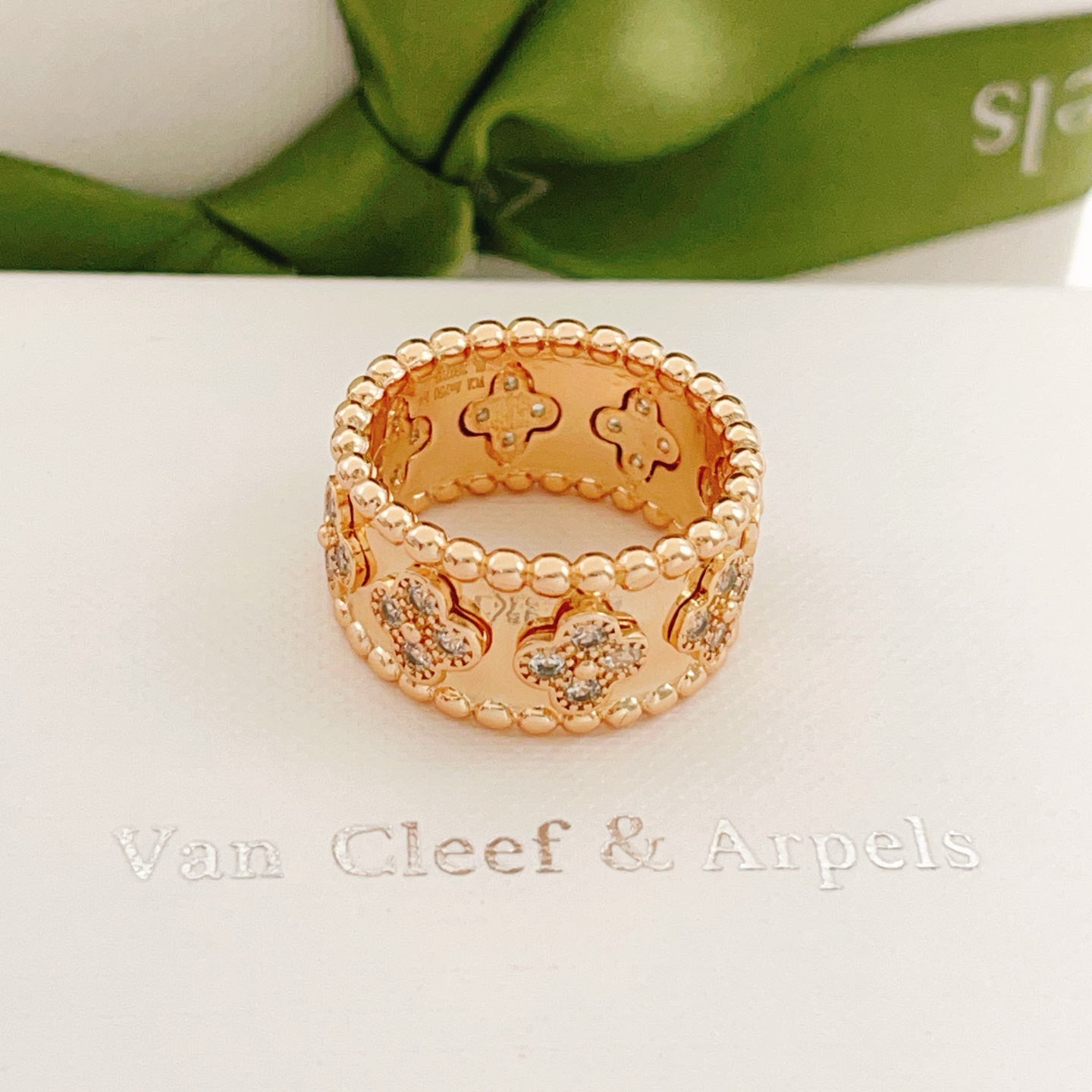大小尺寸:6号、7号、8号【VanCleef*ArPel* 梵克雅宝最新款🆕🆕玫瑰金万花筒戒指】一致官网