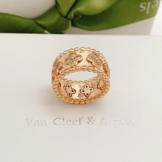 大小尺寸:6号、7号、8号【VanCleef*ArPel* 梵克雅宝最新款🆕🆕玫瑰金万花筒戒指】一致官网 大小尺寸:6号、7号、8号【VanCleef*ArPel* 梵克雅宝最新款🆕🆕玫瑰金万花筒戒指】一致官网