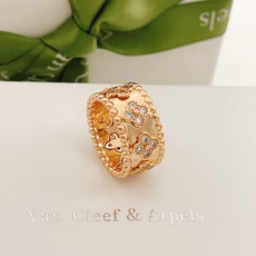 大小尺寸:6号、7号、8号【VanCleef*ArPel* 梵克雅宝最新款🆕🆕玫瑰金万花筒戒指】一致官网 大小尺寸:6号、7号、8号【VanCleef*ArPel* 梵克雅宝最新款🆕🆕玫瑰金万花筒戒指】一致官网
