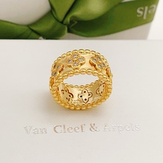 大小尺寸:6号、7号、8号【VanCleef*ArPel* 梵克雅宝最新款🆕🆕金色万花筒戒指】一致官网黄 大小尺寸:6号、7号、8号【VanCleef*ArPel* 梵克雅宝最新款🆕🆕金色万花筒戒指】一致官网黄