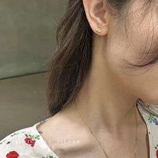 TE101玫瑰金TE102金色TE103银色【Tiffany*帝芙尼最新款🆕🆕三光面爱心耳钉】一致官网黄 TE101玫瑰金TE102金色TE103银色【Tiffany*帝芙尼最新款🆕🆕三光面爱心耳钉】一致官网黄
