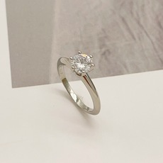 尺寸码数:6.7.8码【Tiffany*帝芙尼最新款🆕🆕银色光面镶钻圆钻戒指】一致官网黄铜材质,非常的上 尺寸码数:6.7.8码【Tiffany*帝芙尼最新款🆕🆕银色光面镶钻圆钻戒指】一致官网黄铜材质,非常的上