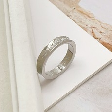 尺寸:6,7,8 码【Tiffany*帝芙尼最新款🆕🆕银色光面T字母戒指】一致官网黄铜材质,非常的上镜‼ 尺寸:6,7,8 码【Tiffany*帝芙尼最新款🆕🆕银色光面T字母戒指】一致官网黄铜材质,非常的上镜‼