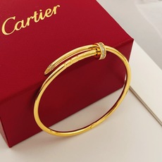 大小尺寸:17码,细版【Cartie*卡地亚最新款🆕🆕金色镶钻钉子手镯】一致官网黄铜材质,非常的上镜‼️ 大小尺寸:17码,细版【Cartie*卡地亚最新款🆕🆕金色镶钻钉子手镯】一致官网黄铜材质,非常的上镜‼️