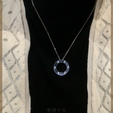 KX086银色KX087玫瑰金KX088金色【Cartie*卡地亚最新款🆕🆕三色光面三钻圆形项链】一致官 KX086银色KX087玫瑰金KX088金色【Cartie*卡地亚最新款🆕🆕三色光面三钻圆形项链】一致官