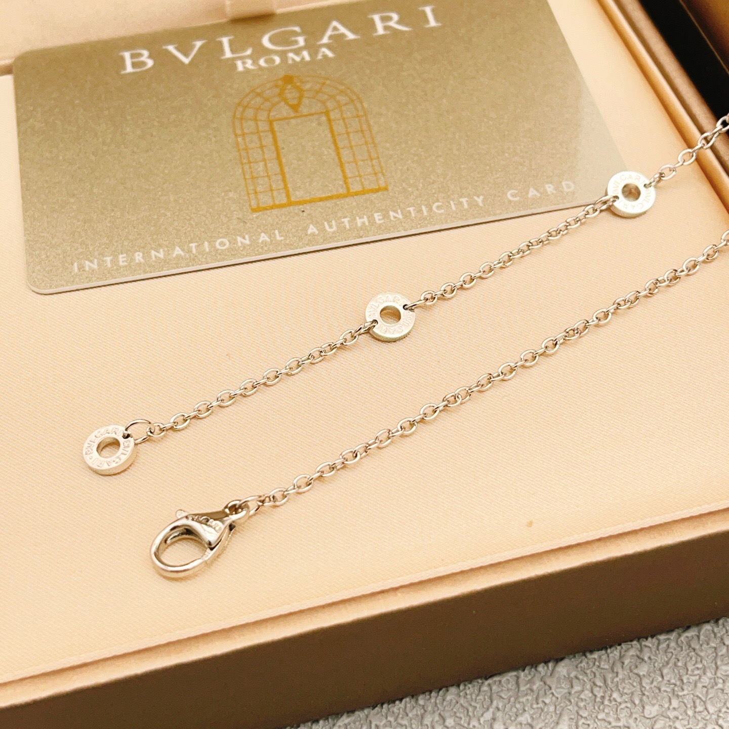 【BVLGARI宝格丽最新款🆕🆕银色光面大号弹簧项链】一致官网黄铜材质，非常的上镜‼️设计很特别值得入手