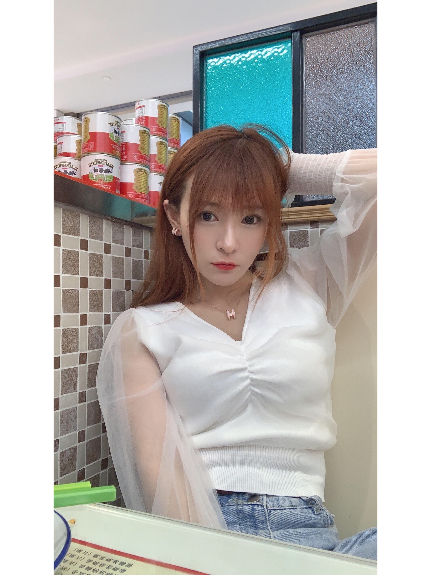 【He@mes爱马仕最新款🆕🆕金色大号粉色H耳钉】一致官网黄铜材质，非常的上镜‼️设计很特别值得入手。高