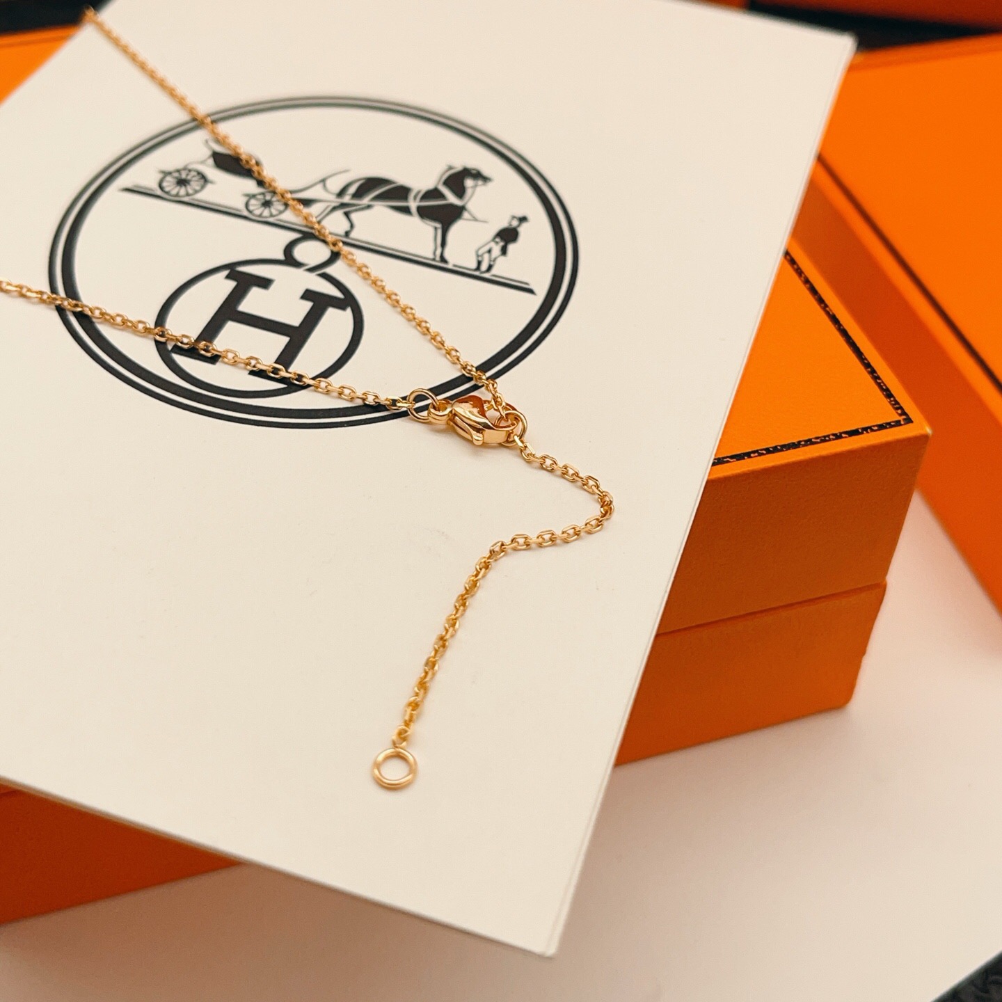 Hermès Haute Joaillerie Fine Jewelry Earrings Necklace Ring Ref 7