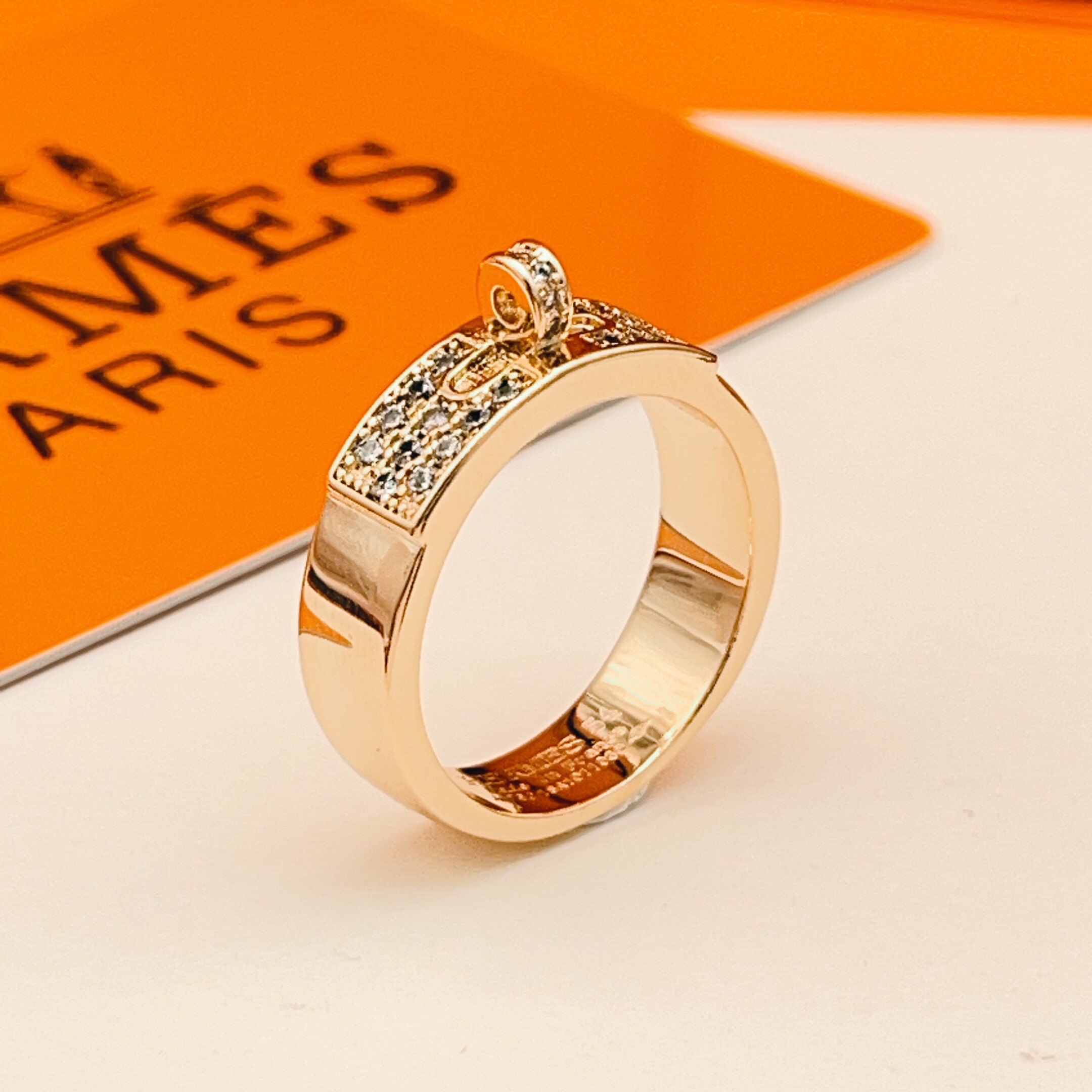 He@mesHermès rose gold ring】 ZP 2