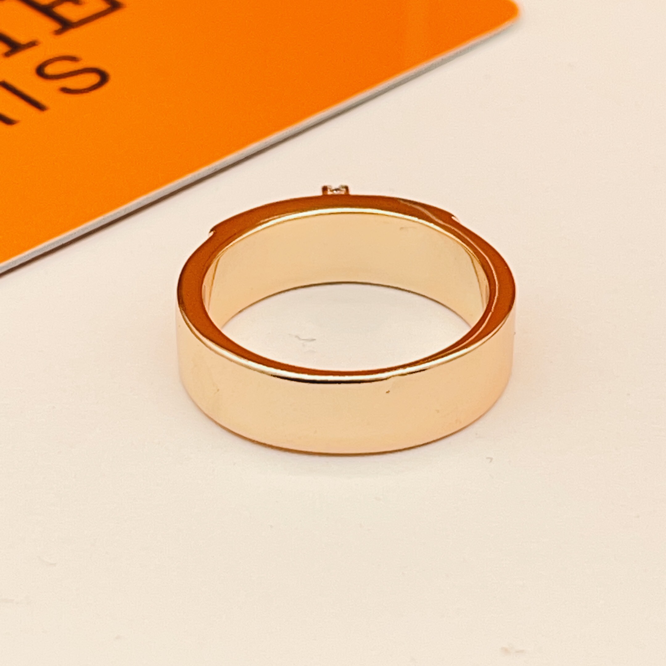 He@mesHermès rose gold ring】 ZP 6