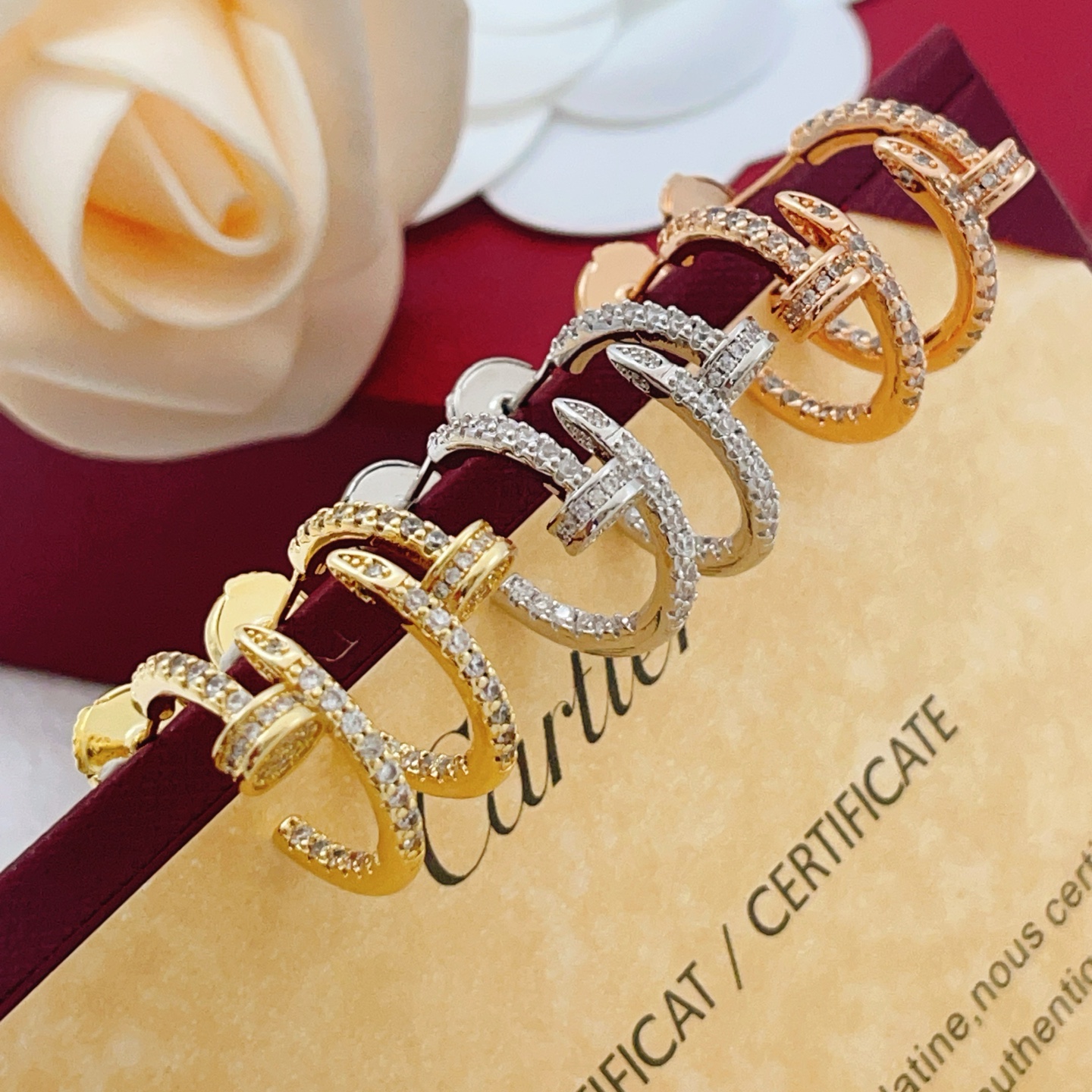 Cartier Haute Couture Haute Joaillerie Fine Jewelry Earrings Necklace 5