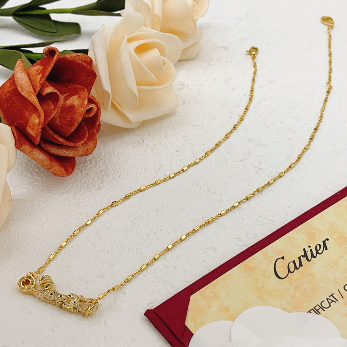 卡地亚 Cartier 传世高定珠宝耳环项链戒指首饰 #9218C608 6