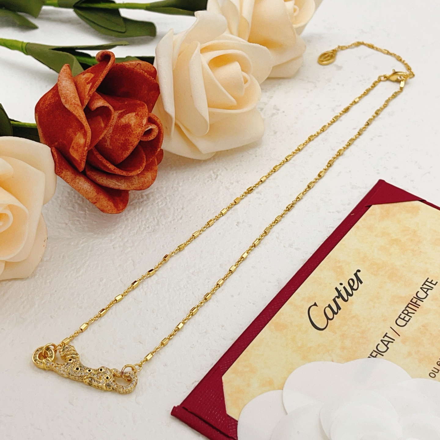 卡地亚 Cartier 传世高定珠宝耳环项链戒指首饰 #9218C608 5