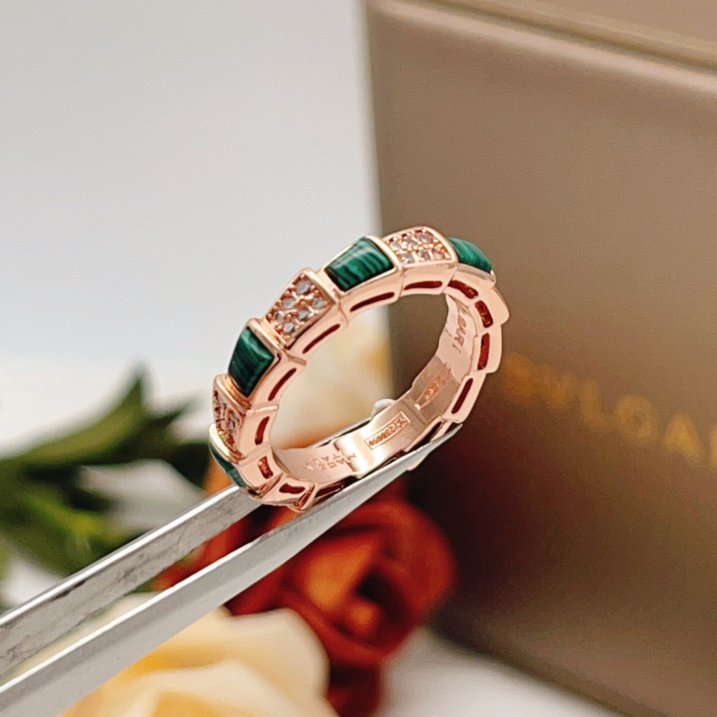 宝格丽 Bvlgari 传世高定珠宝耳环项链戒指首饰 #805018F9 6