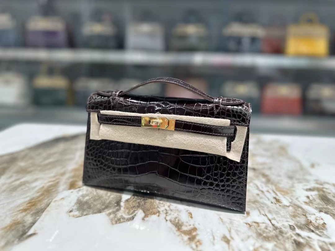 Hermes Kelly Torebki Torby typu crossbody i na ramię Szycie Mini