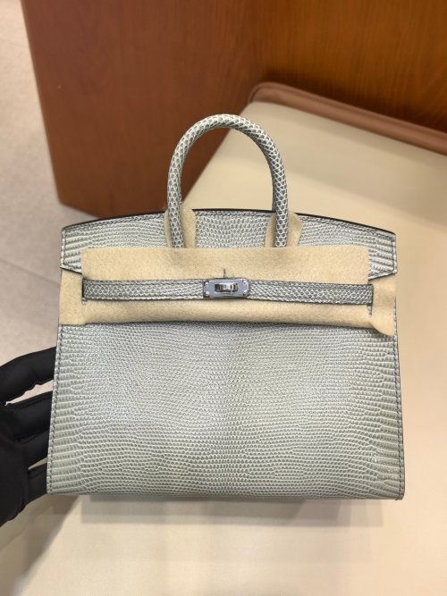 Hermès Birkin 25 Lizard Bag | Silver Hardware | Women's Handbag 1 Hermès Birkin 25 Lizard Bag | Silver Hardware | Women's Handbag