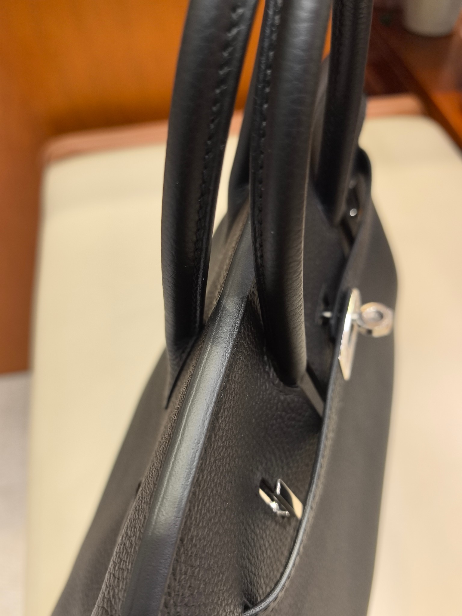 Hermès Black Togo Leather Birkin Bag 25cm with Silver Hardware 7 a1746868951232 3611
