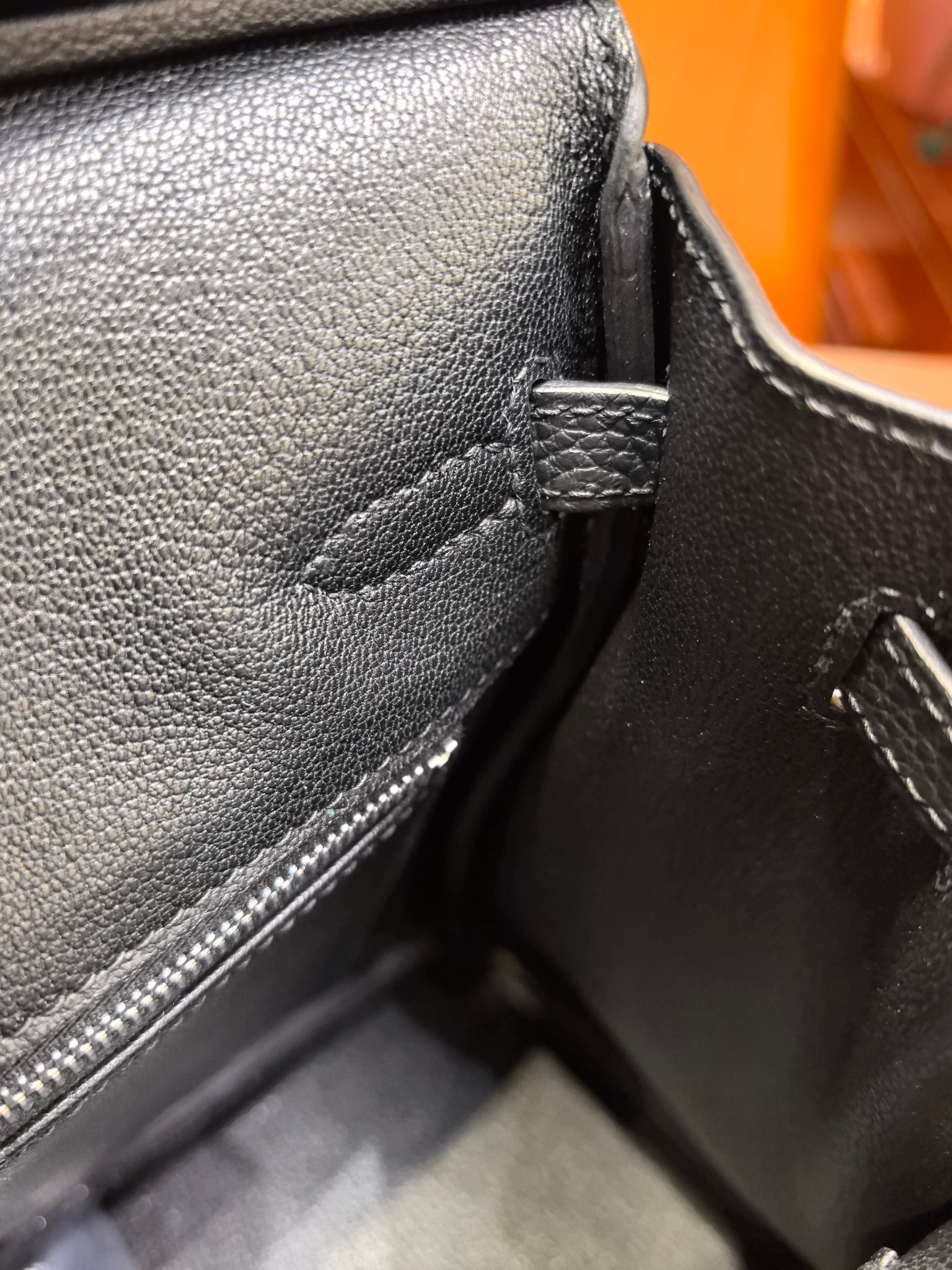 Hermès Black Togo Leather Birkin Bag 25cm with Silver Hardware 9 a1746868951359 4762