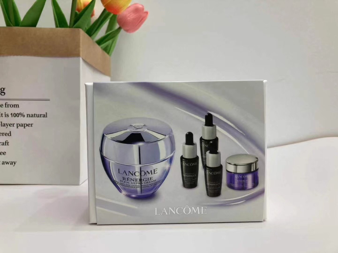 135. Nuevo set de crema facial Lancôme Rénergie 1+4 🔜 Versión Mingtong. ¡Alta calidad! 🇫🇷 LANCOME Nuevo set de crema…