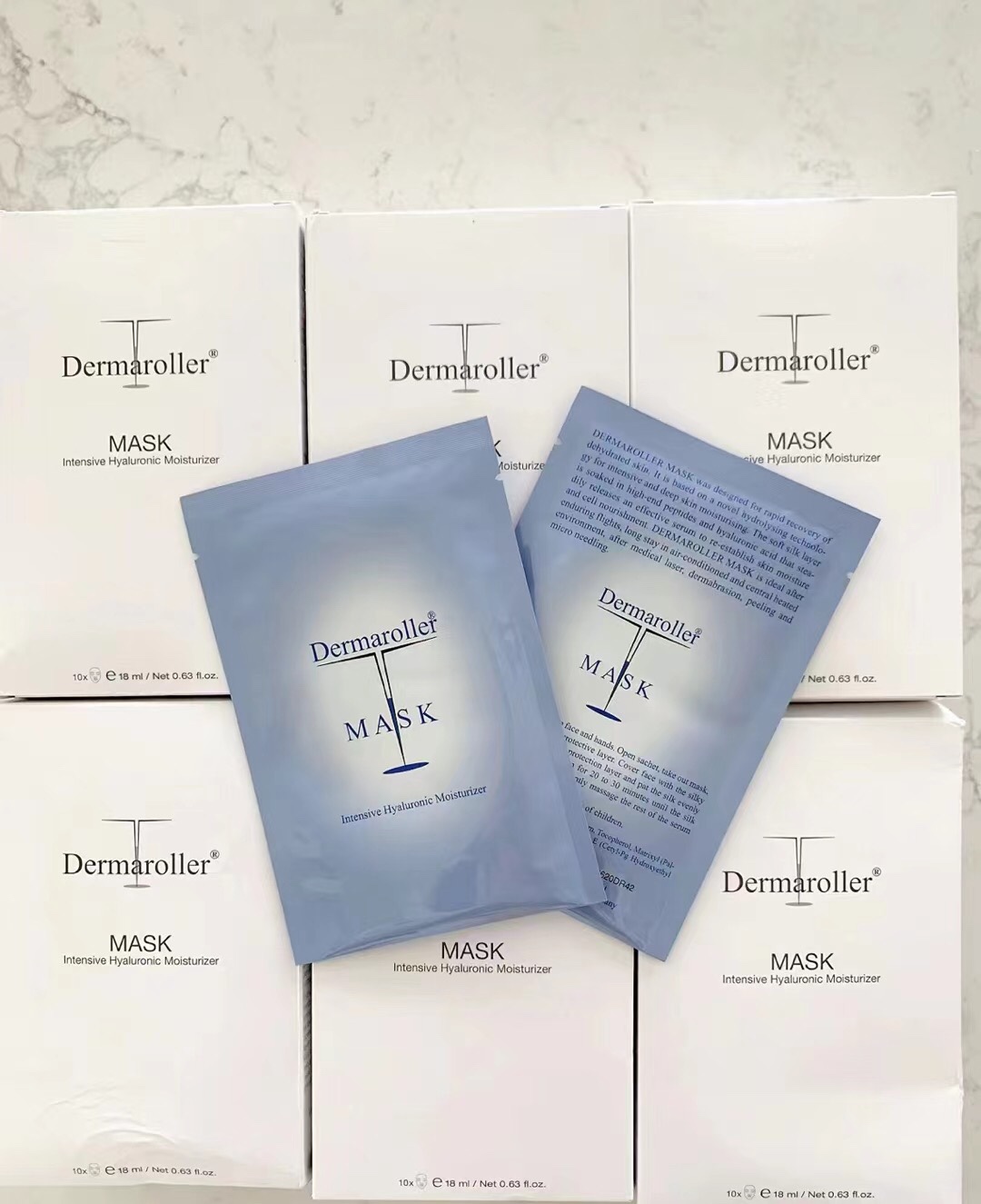 45. German MASK 10 sheets 🔜 High Quality❗️ German Dermaroller Mask 10 sheets Advantage supply, complete with 3 standar…