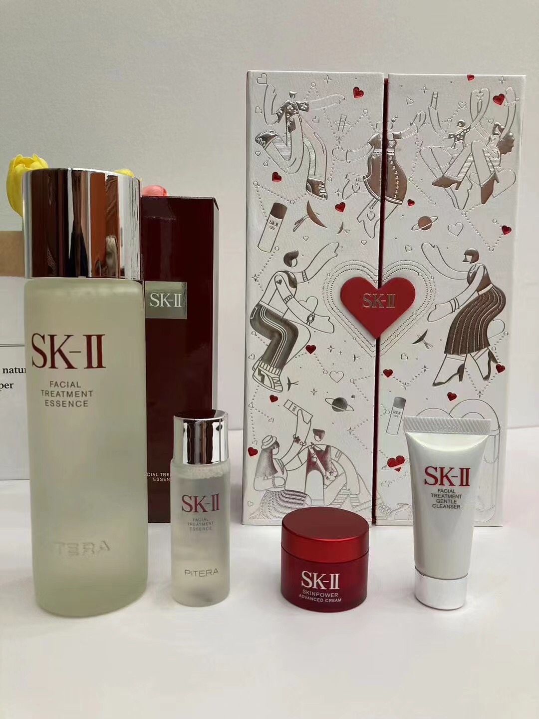 200. SK set de regalo de edición limitada Crystal Clear 🔜 versión Mingtong. alta calidad❗️🇯🇵 SK-II set de esencia fa…
