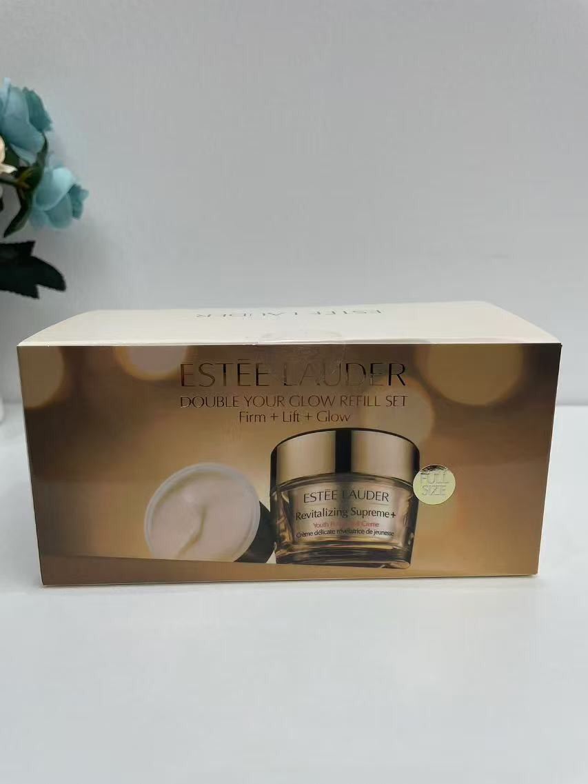 130. Estée Lauder crema facial inteligente con set de recambio 🔜 versión Mingtong. ¡Alta calidad❗️2 tipos: ligera#, nu…