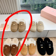 所见即所得刺绣LogoG0286现货供应MIUMIU*缪缪厚底2024年新款英伦风包头毛拖 所见即所得刺绣LogoG0286现货供应MIUMIU*缪缪厚底2024年新款英伦风包头毛拖