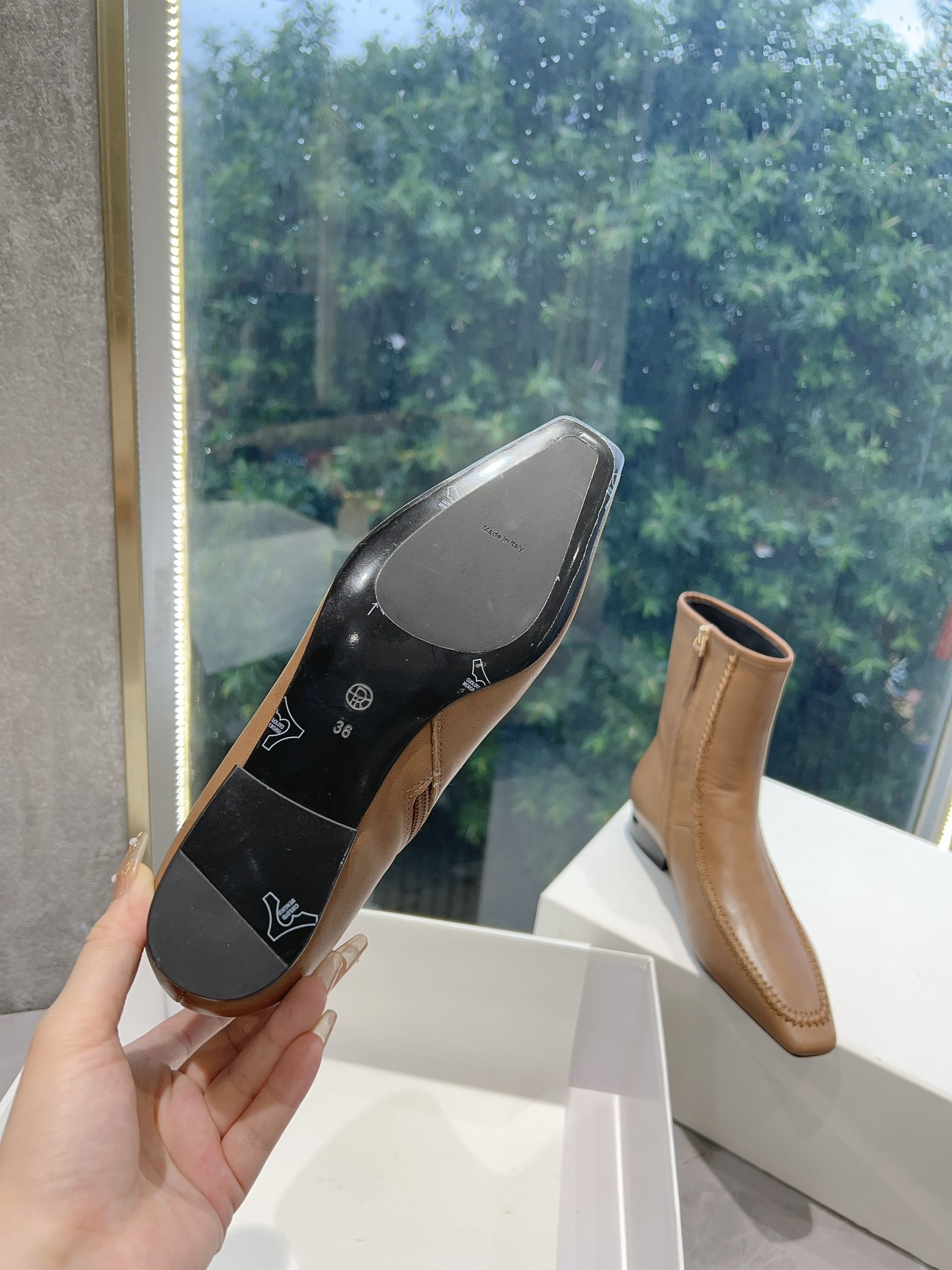 Stylish Oxen-Side Zipper Boots: Fall Essential for Trendy Fashionistas - 图片 9