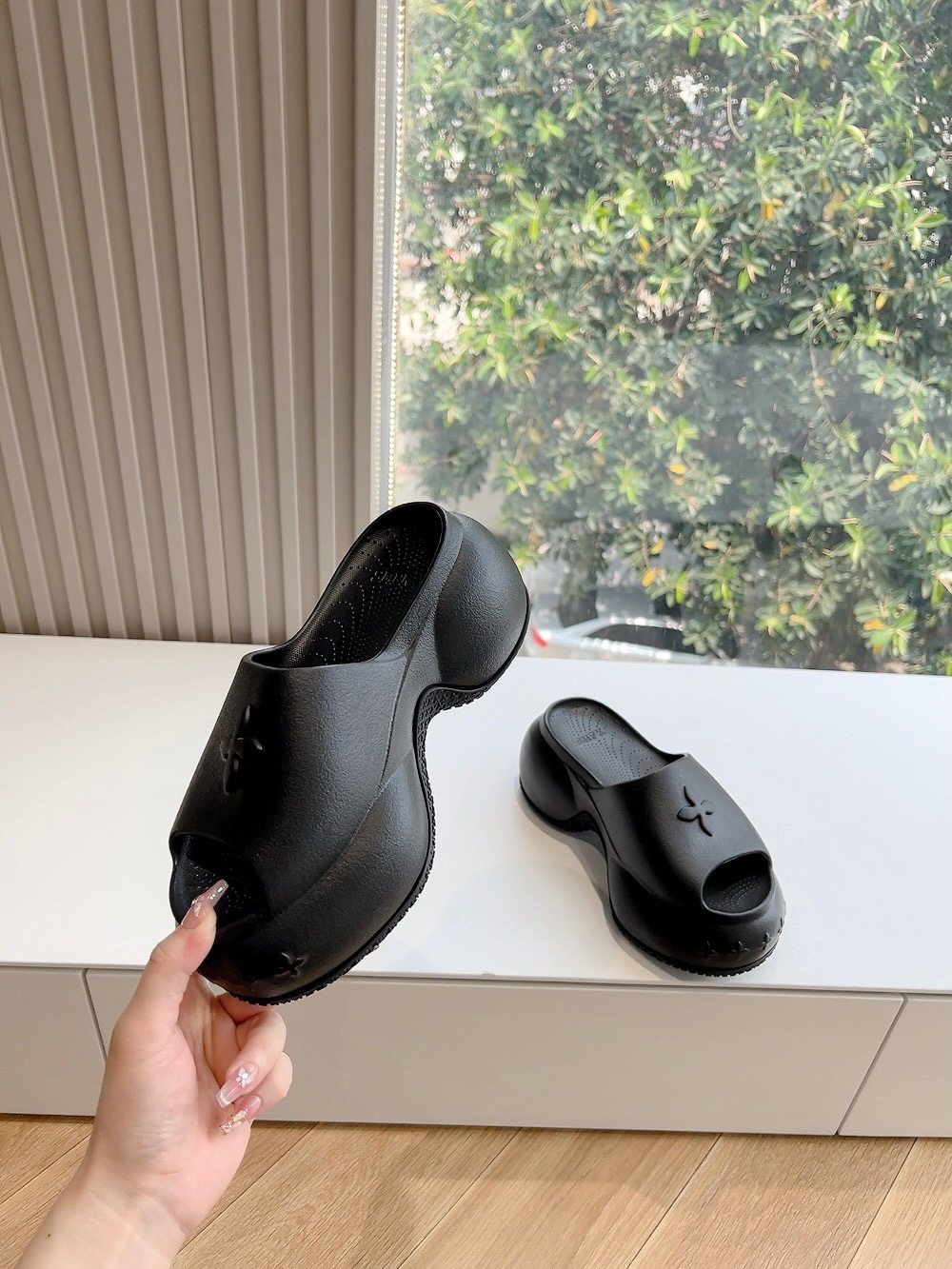 SMFK2024 Top Version: High-Slipper with 7cm Sole, 35-39# Codes, Lower Note Height. - 图片 4