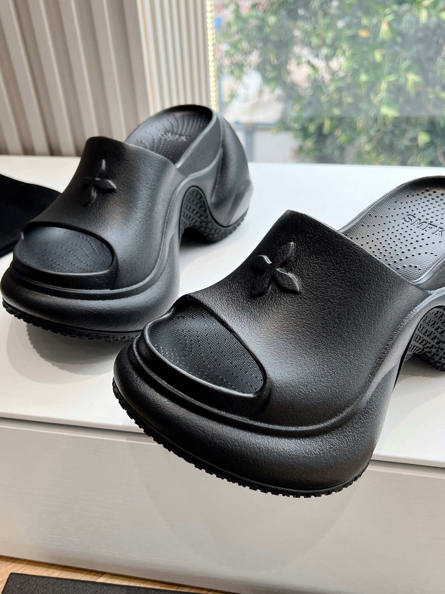 SMFK2024 Top Edition High-Slipper Shoe-Slipper Dealer with 9.5cm Soles, Sizes 35-39 - 图片 9