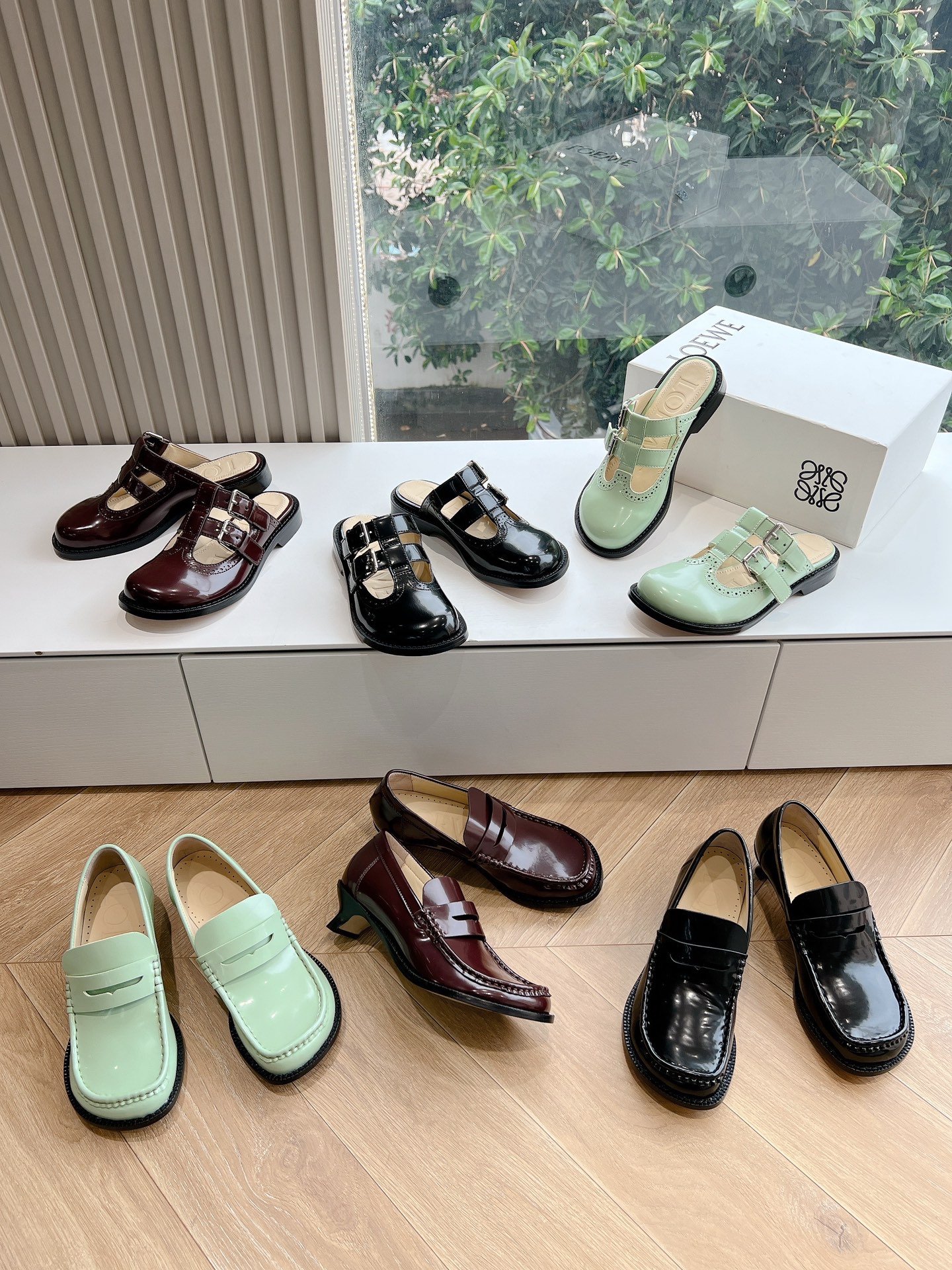 Was 1: 1 Replik
 Loewe Schuhe Loafers Frühling/Sommer Kollektion