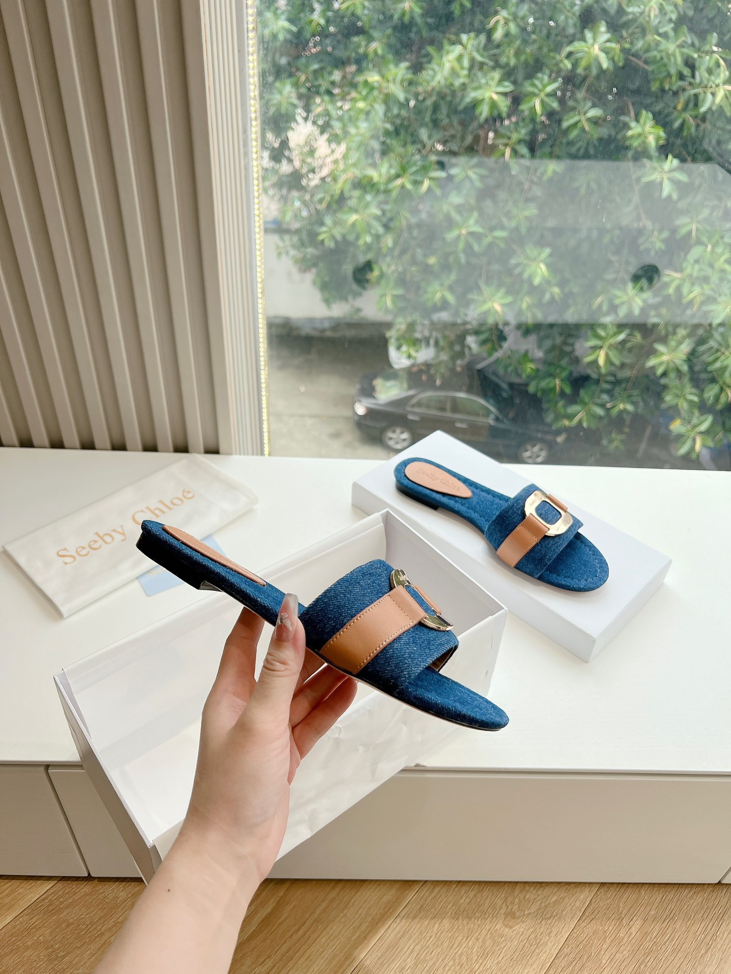 Chloe/Caucasian Weaver Shoes: Stylish Summer Sandals with High-Density Rubber Soles - 图片 3