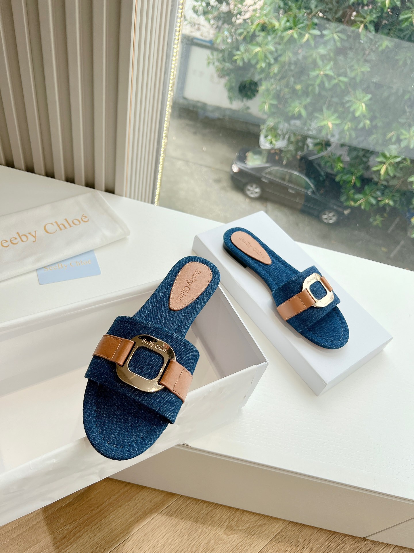 Chloe/Caucasian Weaver Shoes: Stylish Summer Sandals with High-Density Rubber Soles - 图片 2