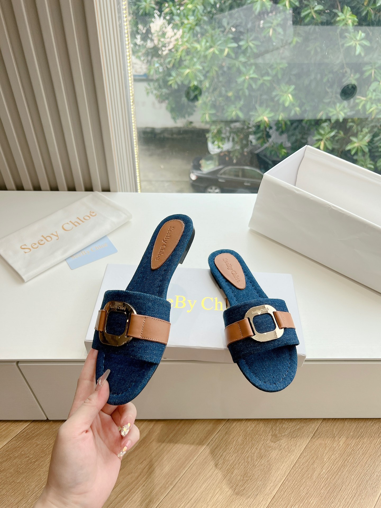 Chloe/Caucasian Weaver Shoes: Stylish Summer Sandals with High-Density Rubber Soles - 图片 5