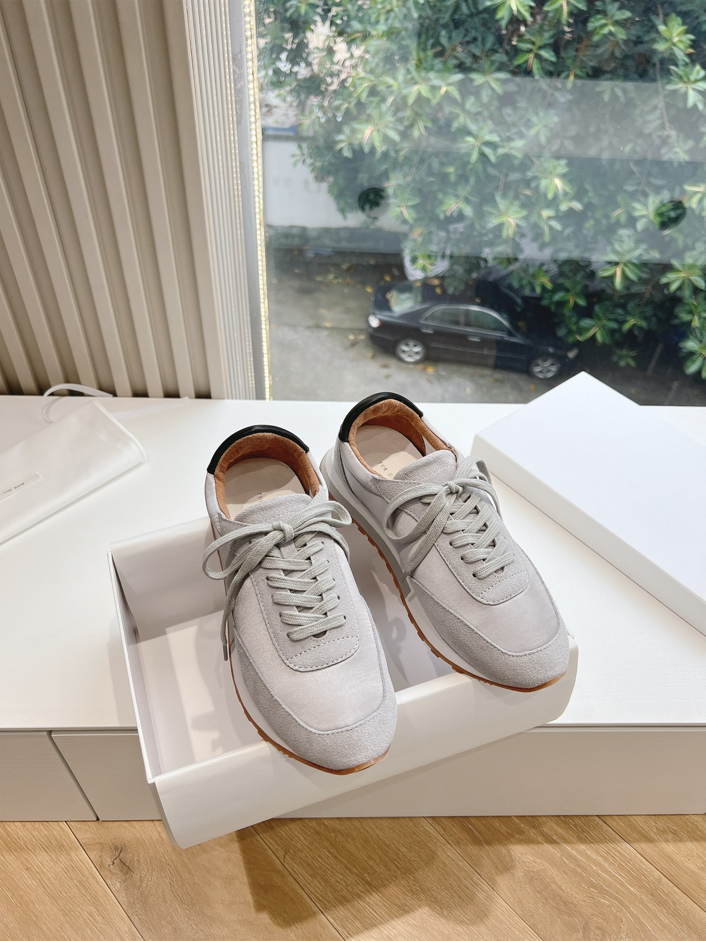 Stylish Class: THE ROW Sports Shoes with Unique Design and Premium Materials