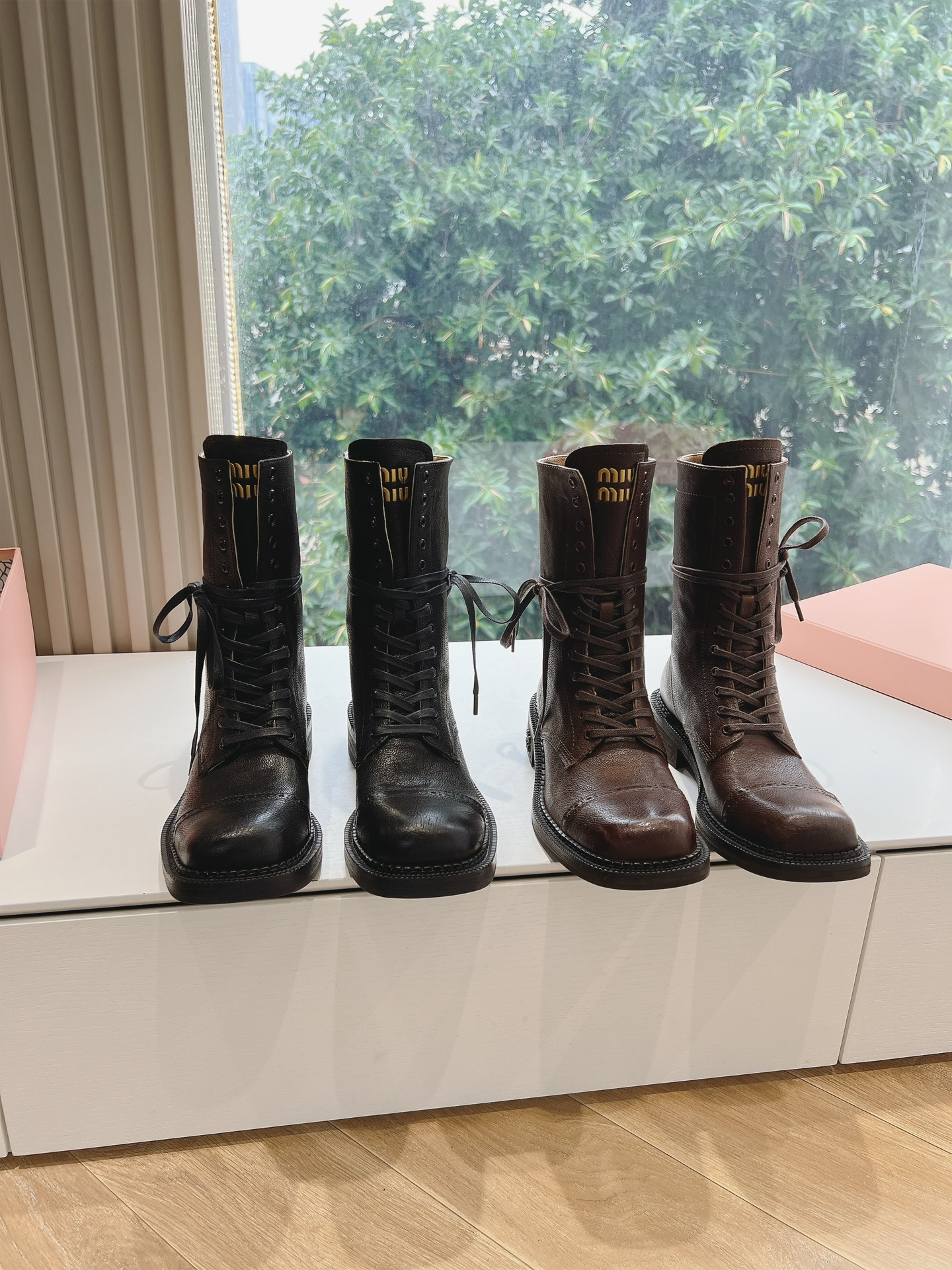 MiuMiu Bottes Courtes Collection automne – hiver Vintage