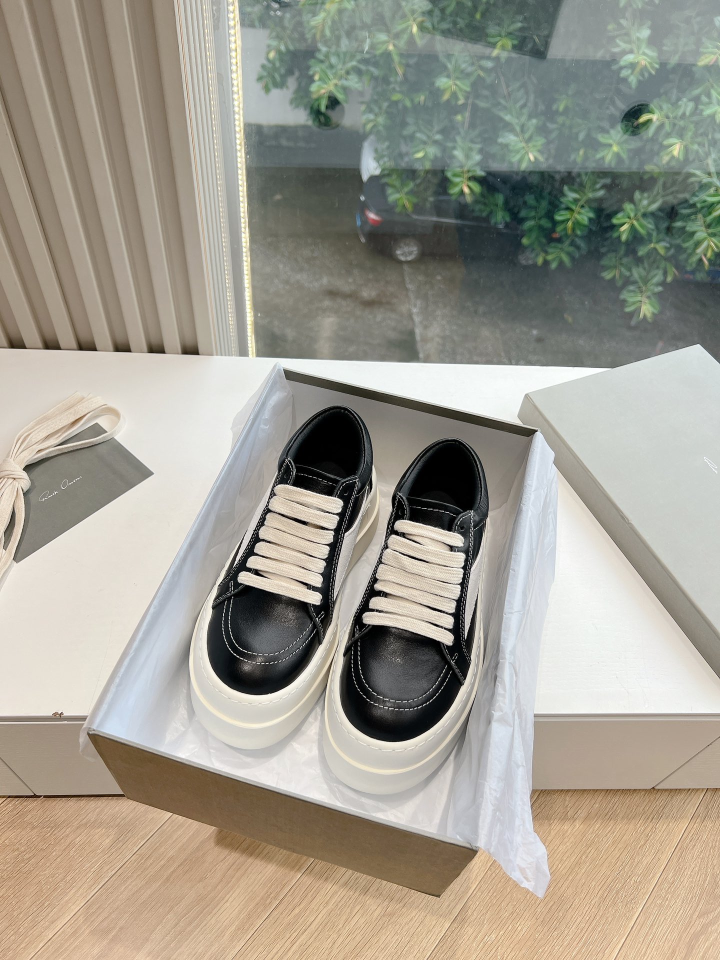 NO:484913,G0135 Purchase Level RICK OWENS 25 Autumn and Winter Couple Series EDFU Full Grain Calfskin Retro Sneakers High Top Casual Shoes Slides Original Cowhide Inner Sheepskin Size 35~43 Women's Size (40-43 Customized No Return or Exchange) Men's Size 38-47 (38.45-47 Customized No Return or Exchange), Casual Shoes/Sneakers, Sneakers, Cowhide, Sheepskin19860909G0135代购级别RICK OWENS 瑞克 欧文斯25秋冬情侣系列EDFU全粒面小牛皮复古运动鞋高帮休闲鞋细带 面料原版牛皮 内里羊皮 尺码35~43女码（40-43定制不退不换） 男码38-47（38.45-47定制不退不换）,休闲鞋/运动鞋,sneakers,cowhide,sheepskin,Women's Shoes