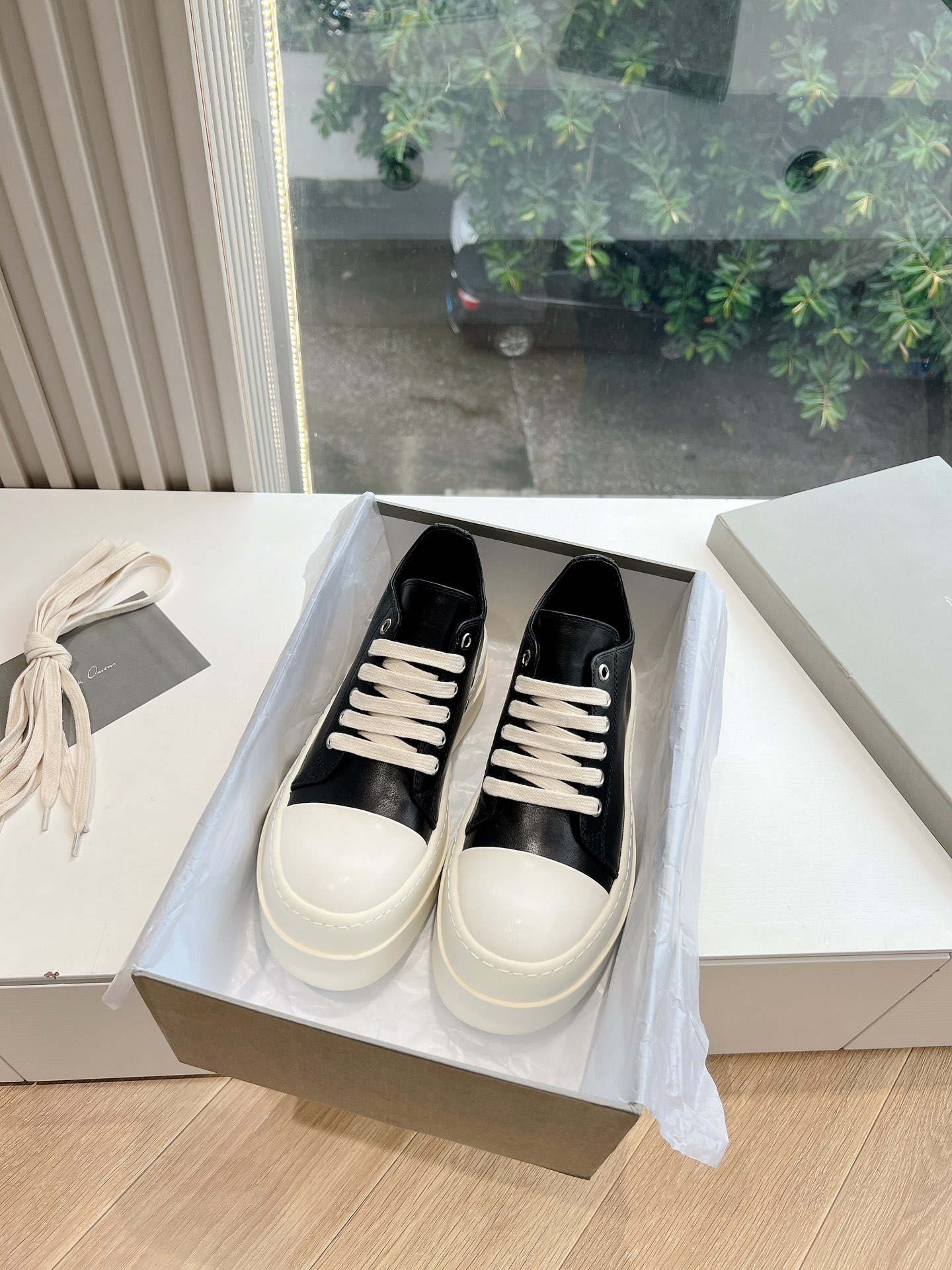 NO:484922,G0135 Purchase Level RICK OWENS 25 Autumn and Winter Couple Series EDFU Full Grain Calfskin Retro Sneakers High Top Casual Shoes Slides Original Cowhide Inner Sheepskin Size 35~43 Women's Size (40-43 Customized No Return or Exchange) Men's Size 38-47 (38.45-47 Customized No Return or Exchange), Casual Shoes/Sneakers, Sneakers, Cowhide, Sheepskin19860909G0135代购级别RICK OWENS 瑞克 欧文斯25秋冬情侣系列EDFU全粒面小牛皮复古运动鞋高帮休闲鞋细带 面料原版牛皮 内里羊皮 尺码35~43女码（40-43定制不退不换） 男码38-47（38.45-47定制不退不换）,休闲鞋/运动鞋,sneakers,cowhide,sheepskin,Women's Shoes