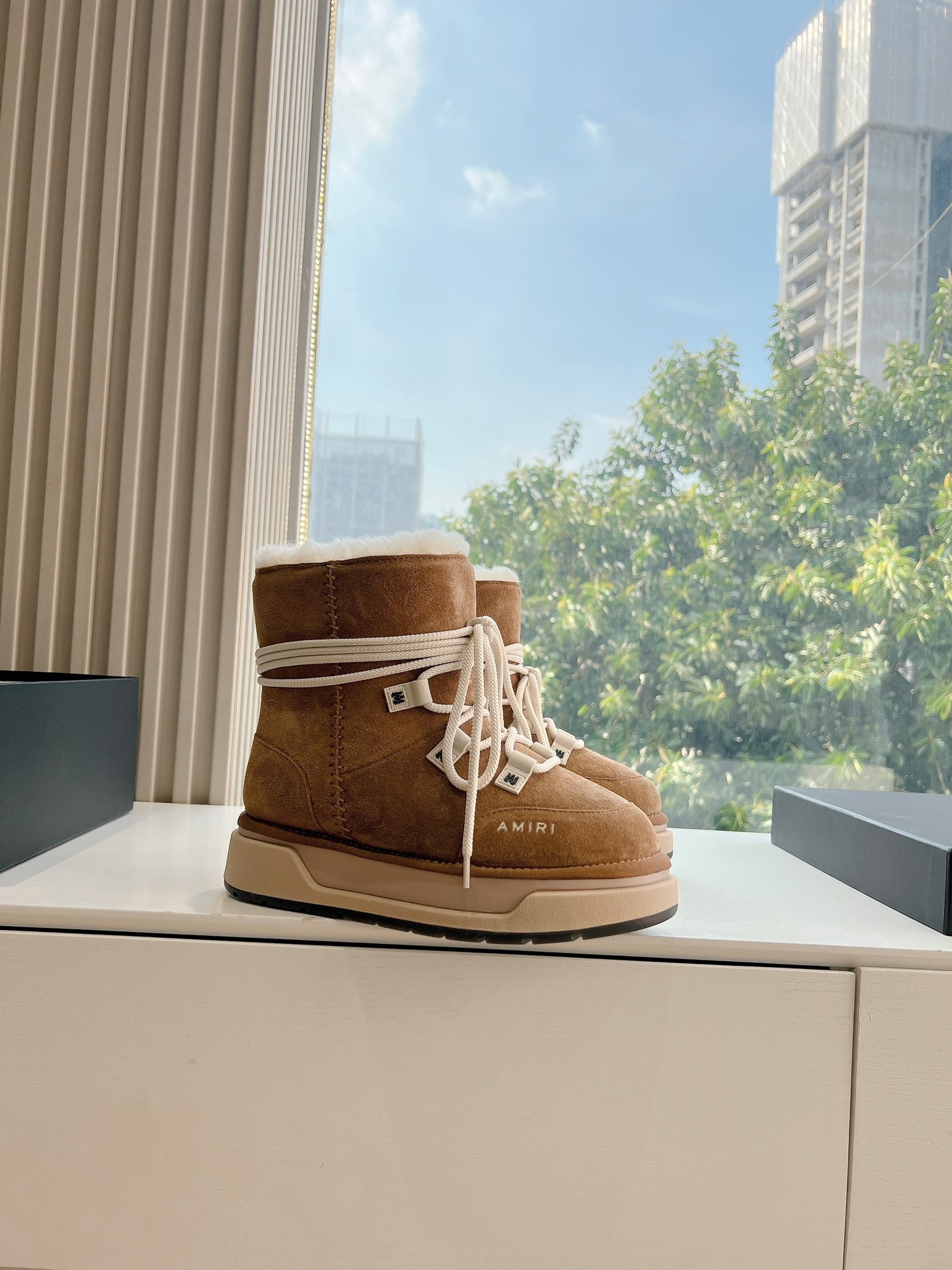 Hot Amiri 24 Heavy Snow Boots: Thick, Cute, Smooth, Original Sole. - 图片 2