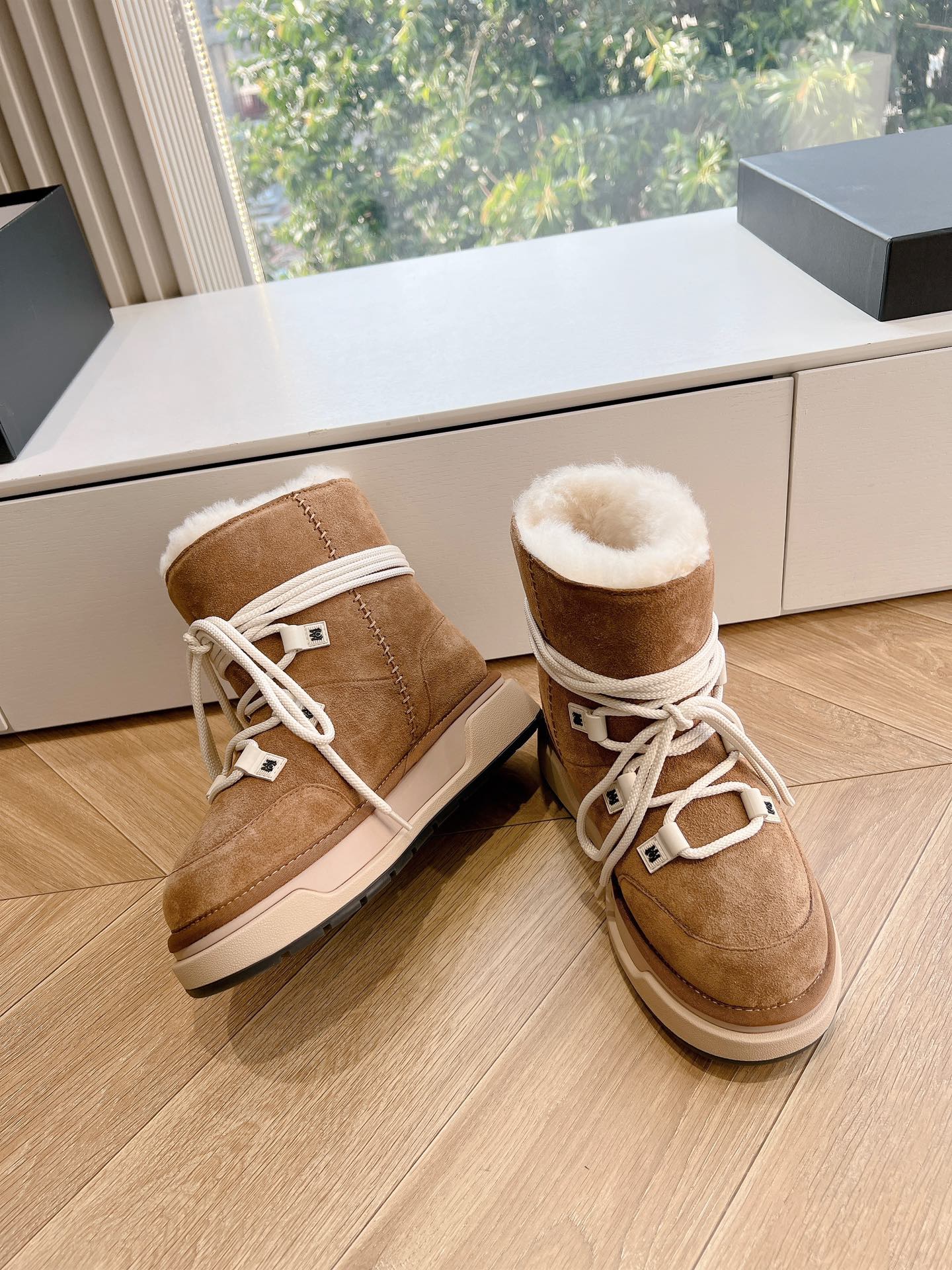 Hot Amiri 24 Heavy Snow Boots: Thick, Cute, Smooth, Original Sole. - 图片 4