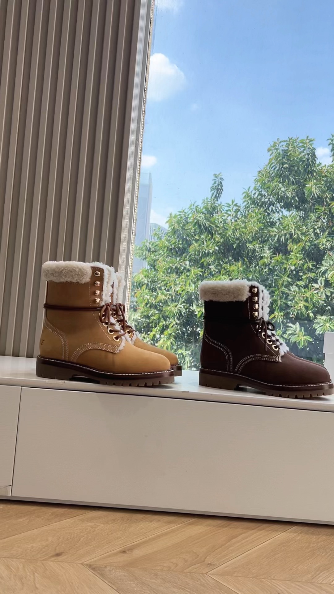 1:1
 Celine Short Boots Snow Boots Fall/Winter Collection