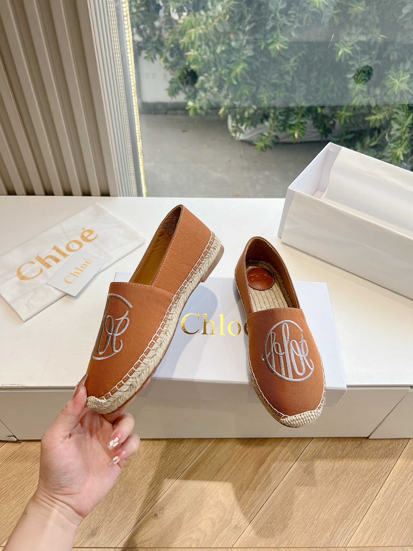 Chloé Haute Couture Classic Luxury Leather Shoe Loafer Shoes 6