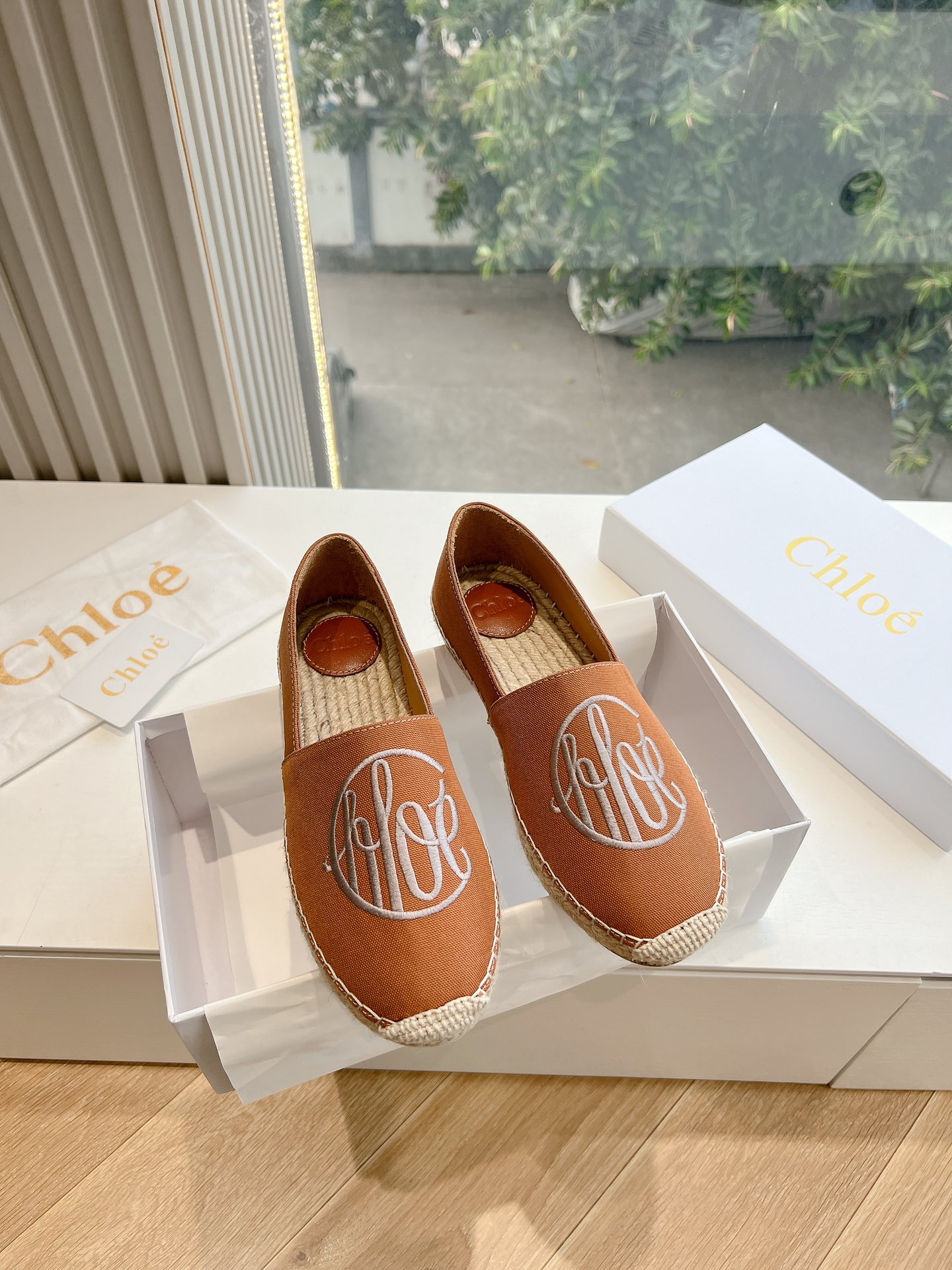 Chloé Haute Couture Classic Luxury Leather Shoe Loafer Shoes